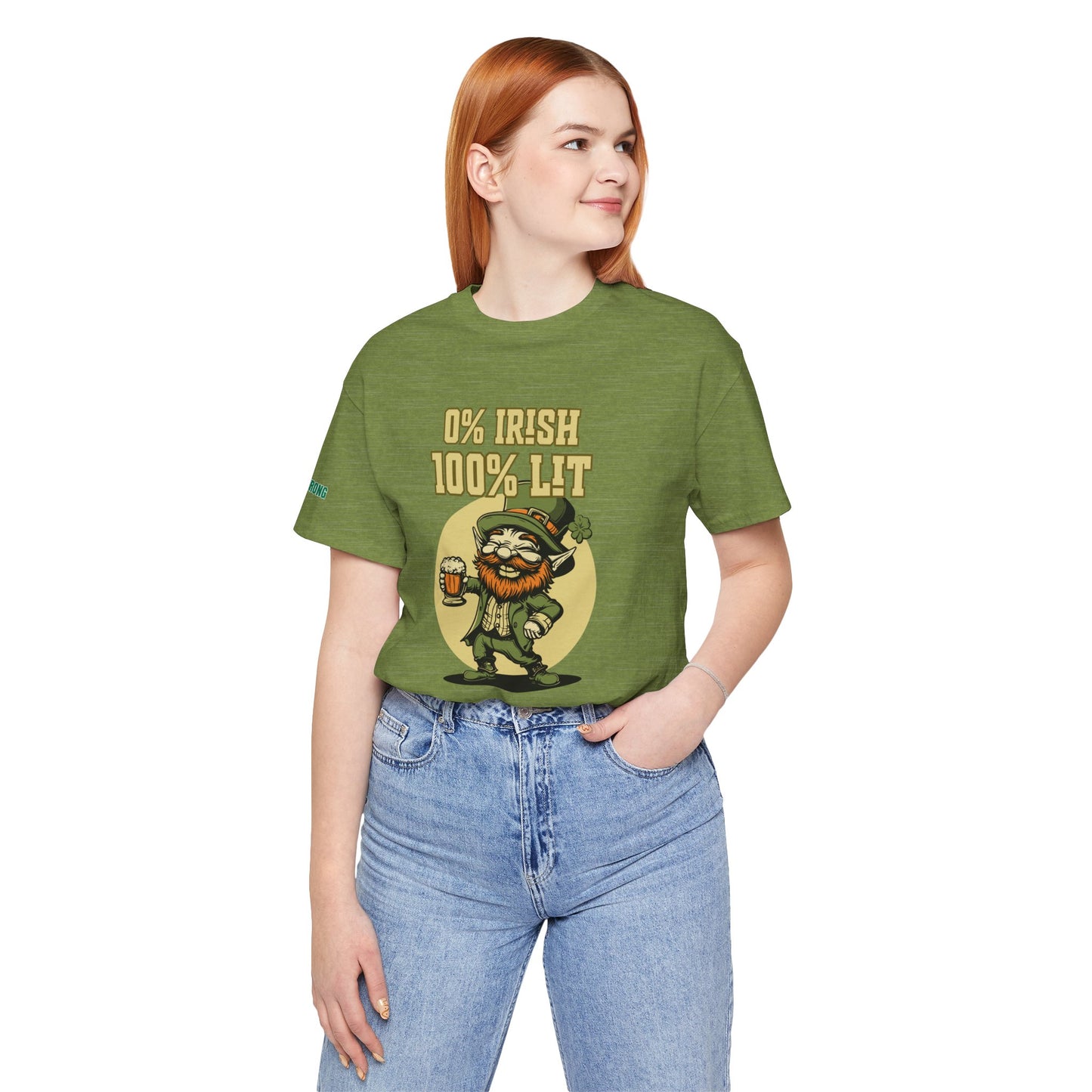 0% Irish, 100% Lit – St. Patrick’s Day Party Tee