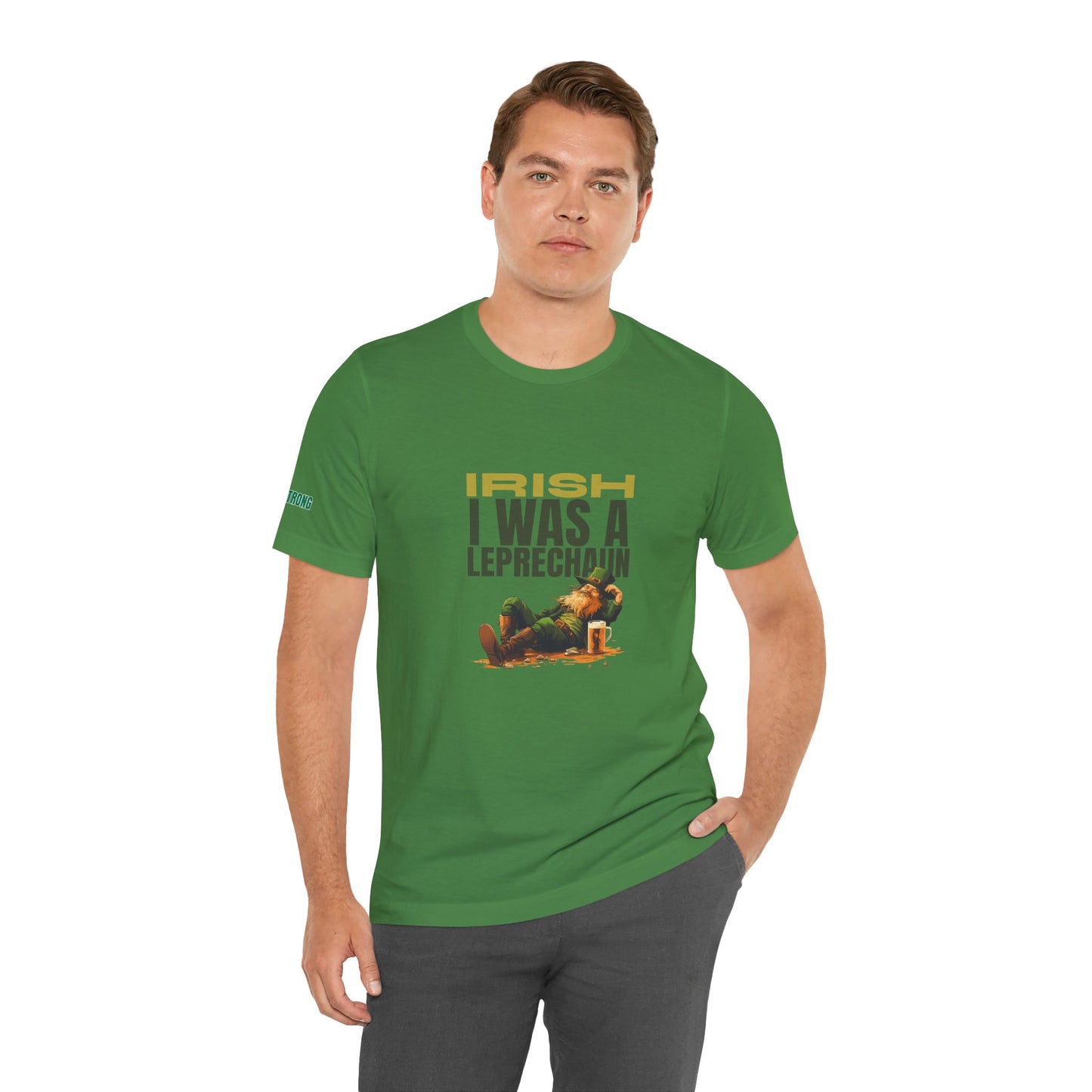 Irish I Was a Leprechaun – Funny St. Patrick’s Day Beer T-Shirt