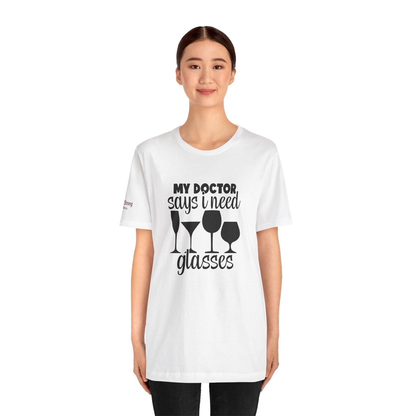 Seeing Double – Must Be the Wine Tee