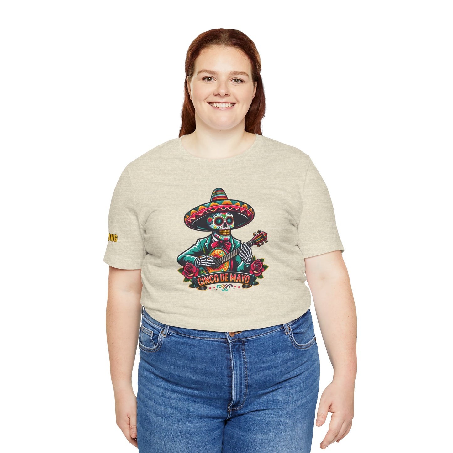 Mariachi Macabre – Cinco de Mayo Skeleton Guitar Tee