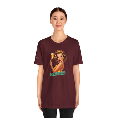 Vintage Glam Classy & Bold – I'll Have a Scotch Tee