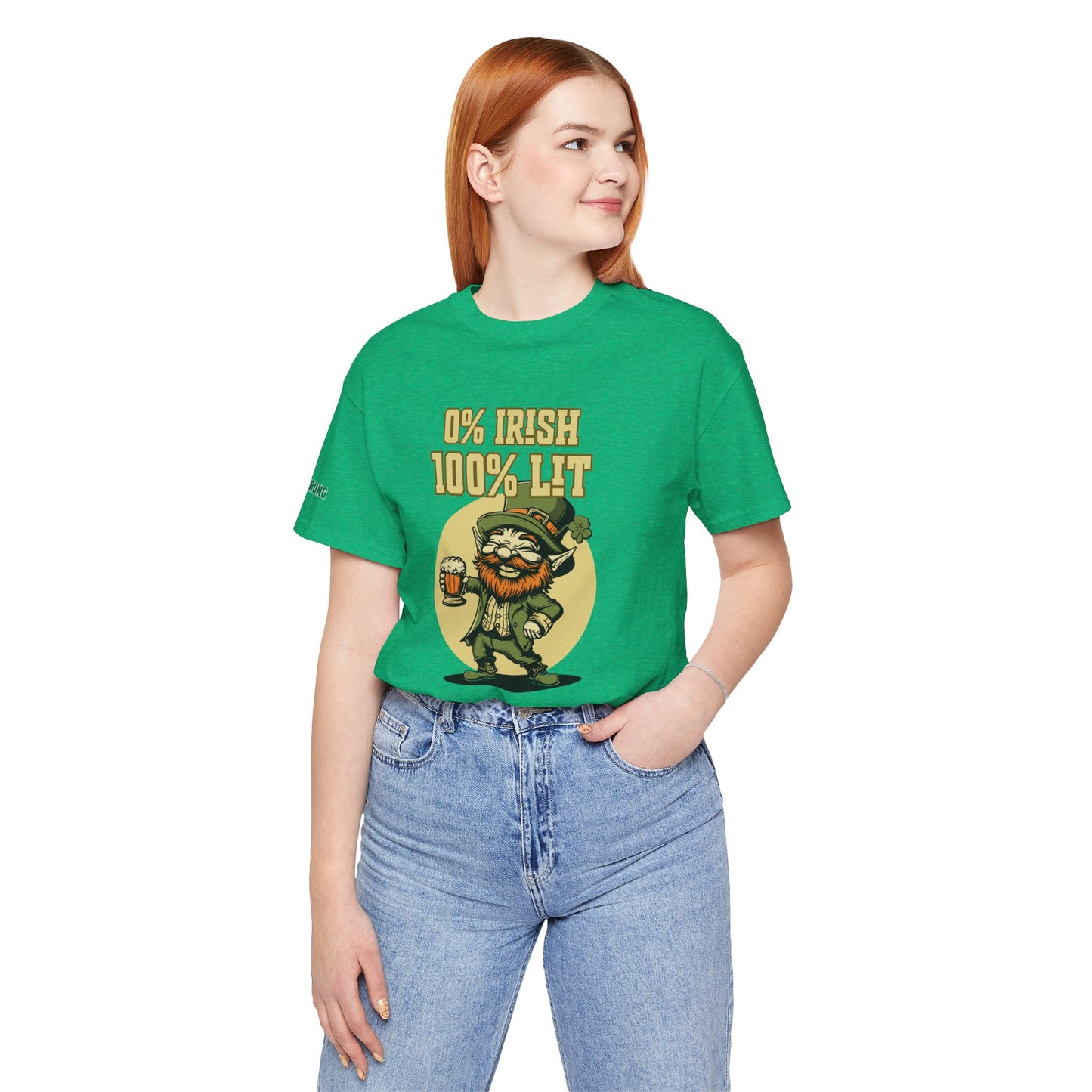 0% Irish, 100% Lit – St. Patrick’s Day Party Tee