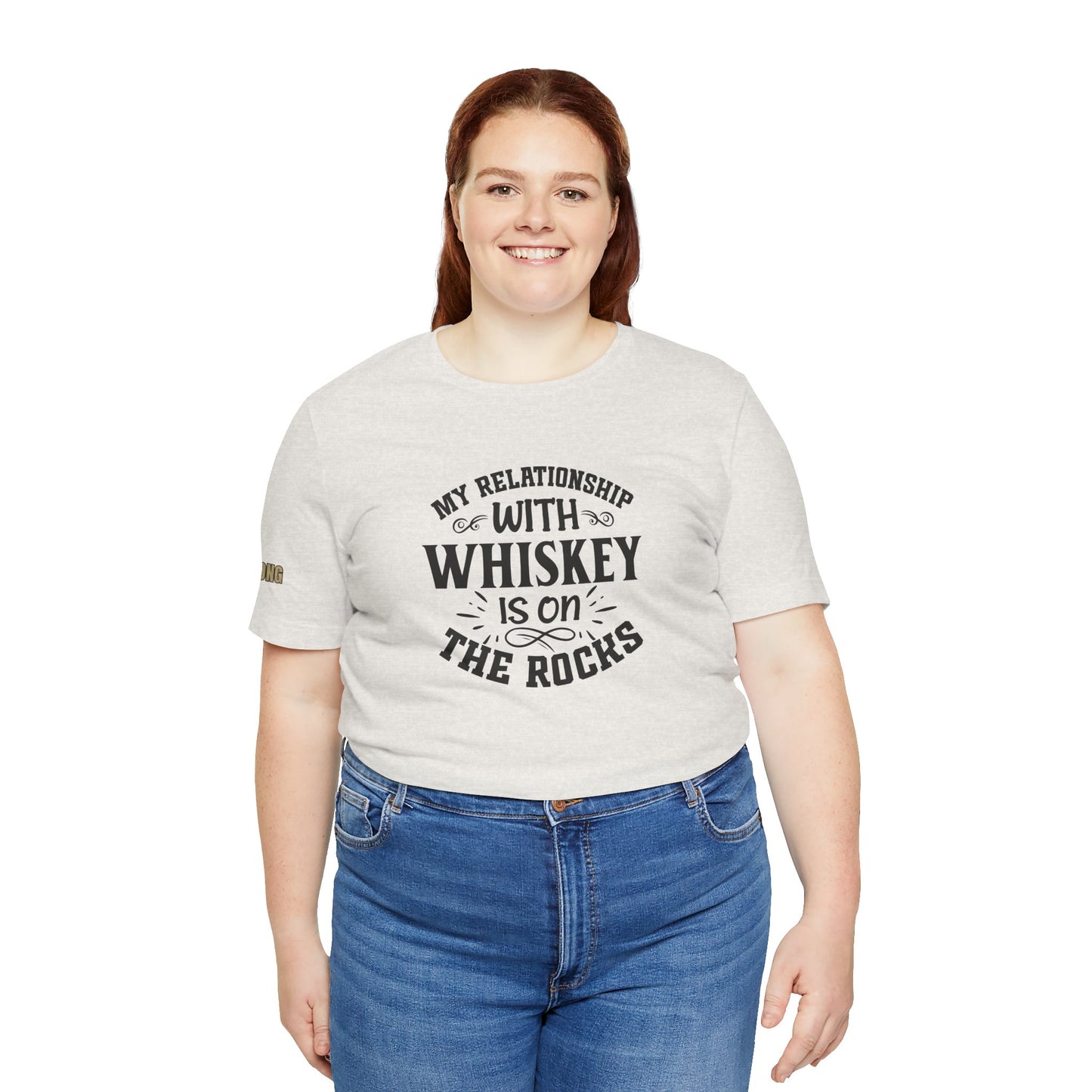 Me and Whiskey Are On the Rocks Tee