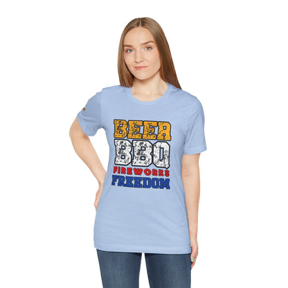 Beer, BBQ, Fireworks & Freedom T-Shirt
