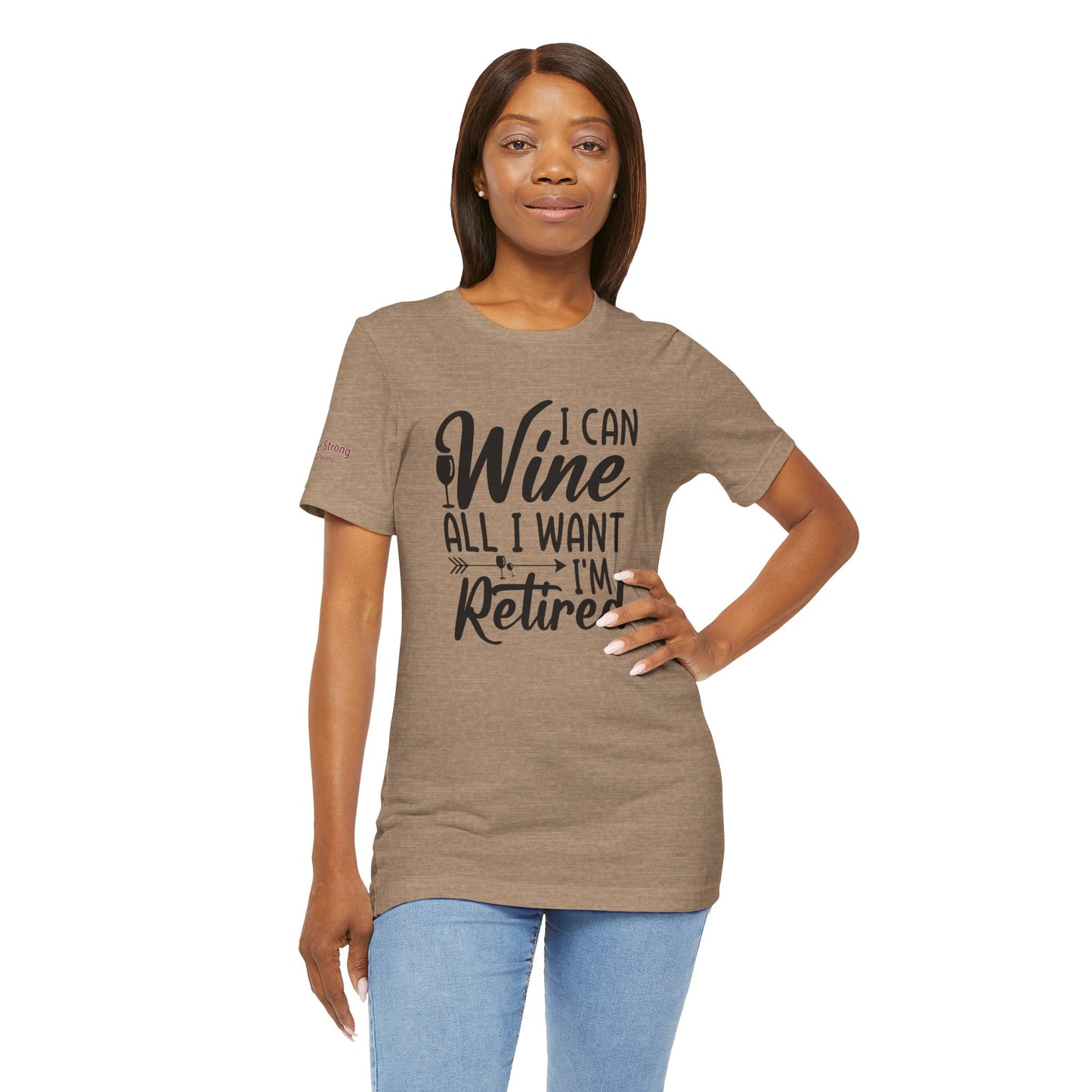 Retired & Refined – Unlimited Wine Edition Tee