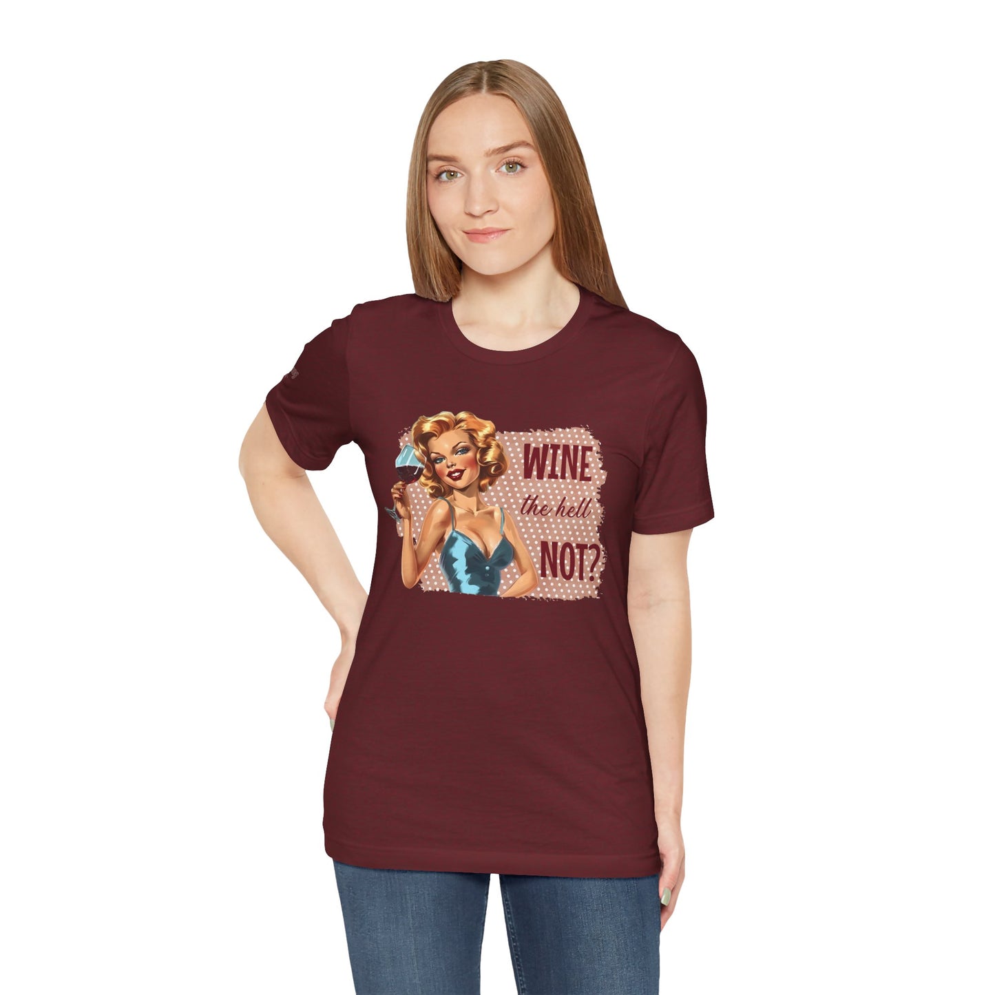 Vintage Glam – Wine The Hell Not Tee