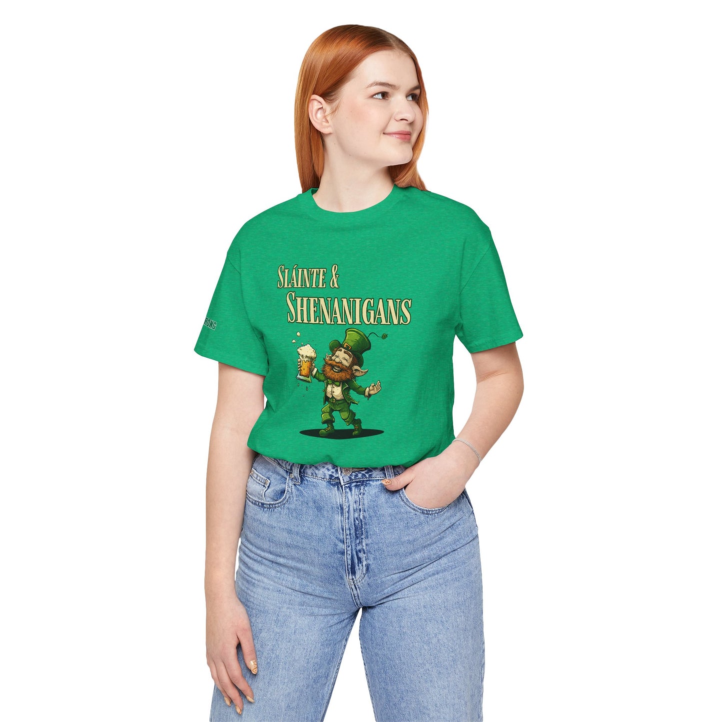 Sláinte & Shenanigans – St. Patrick’s Day Drinking Tee