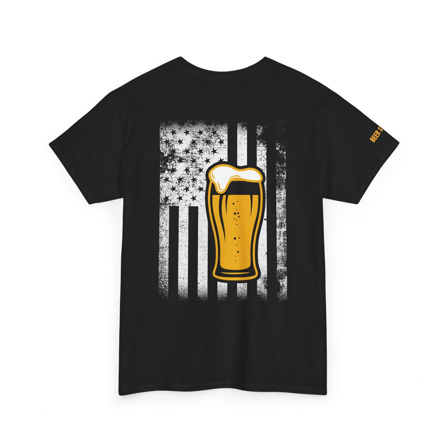 Beer Lover's Patriotic T-Shirt – Raise a Glass to Freedom