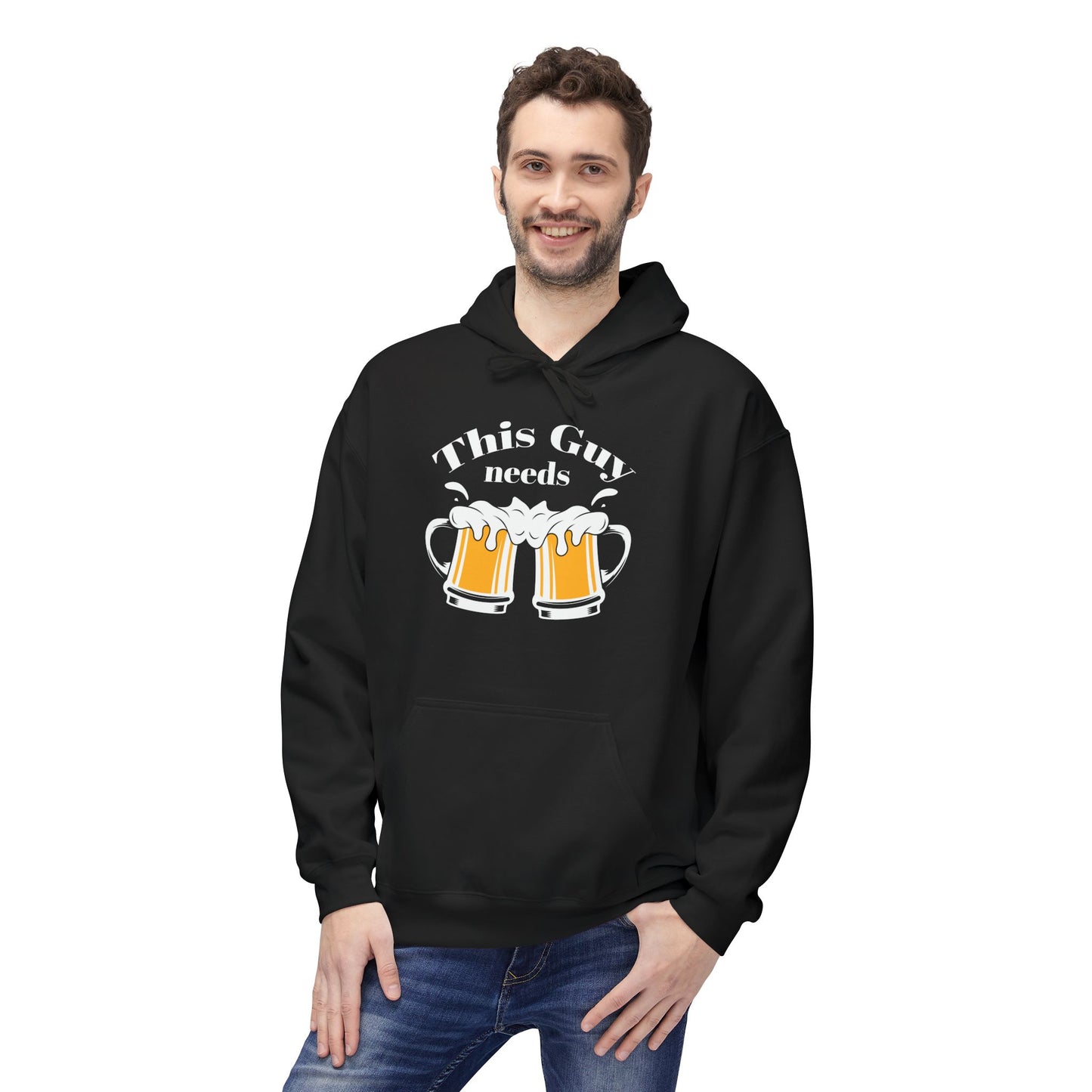This Guy Needs Beer Hoodie