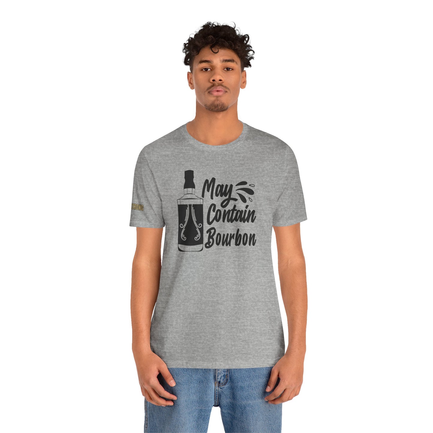 May Contain Bourbon Funny Whiskey Drinking T-Shirt