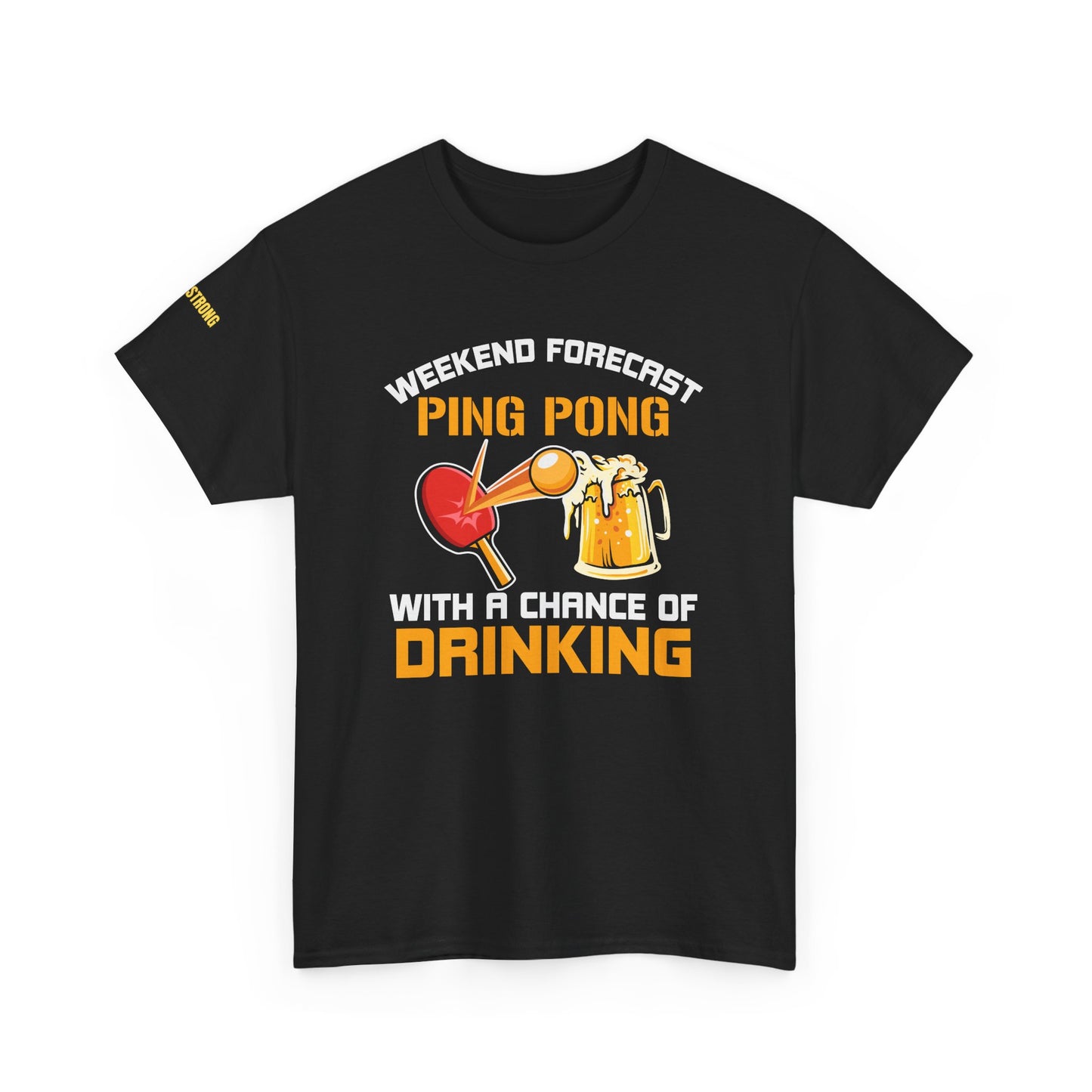 Weekend Forecast: Ping Pong and Drinking – The Ultimate Party Tee