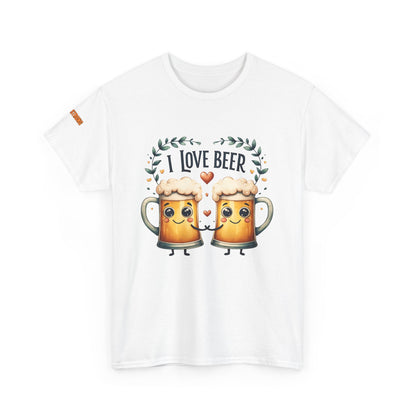 I Love Beer in All My Heart T-Shirt