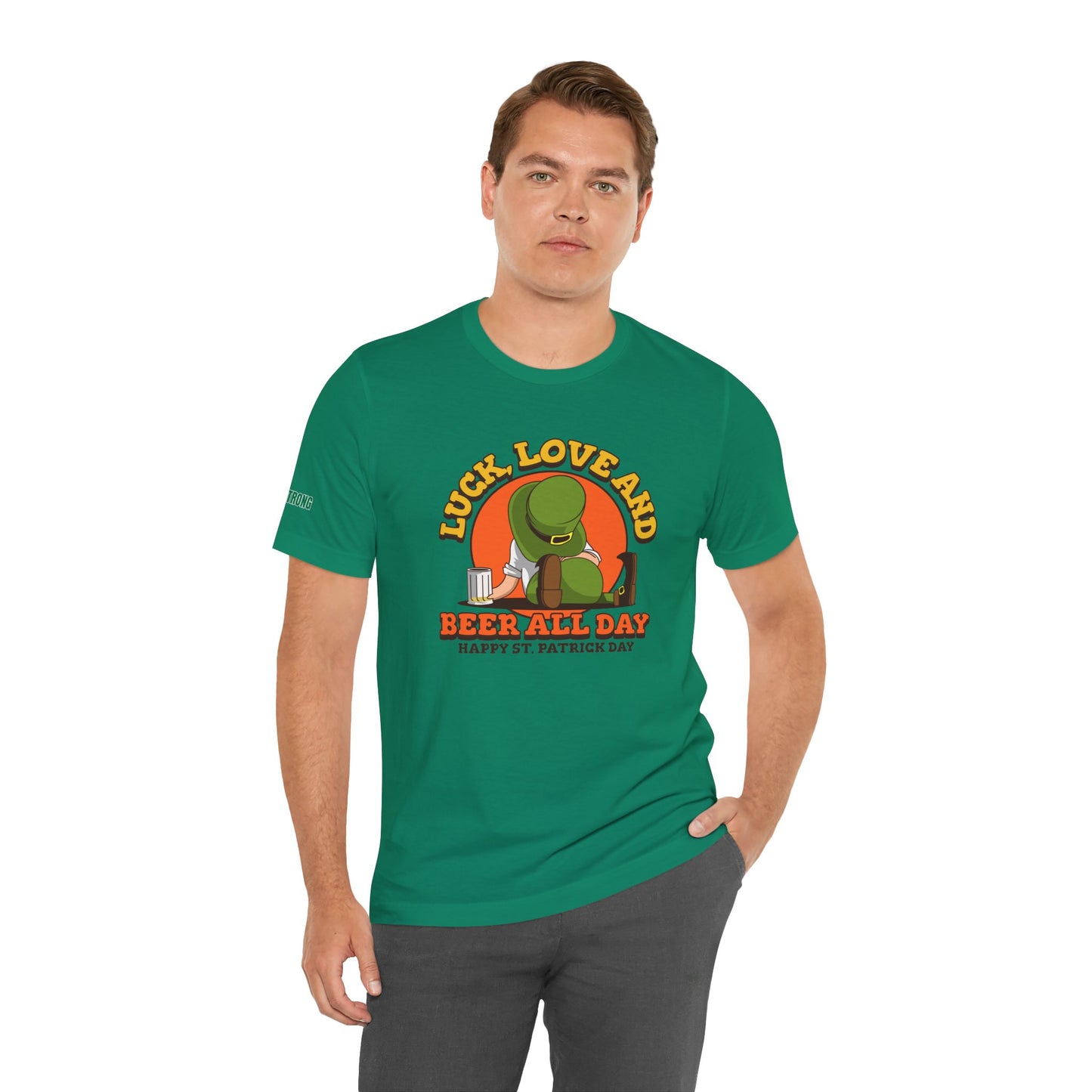 Luck, Love, and Beer All Day – The Ultimate St. Paddy’s Tee