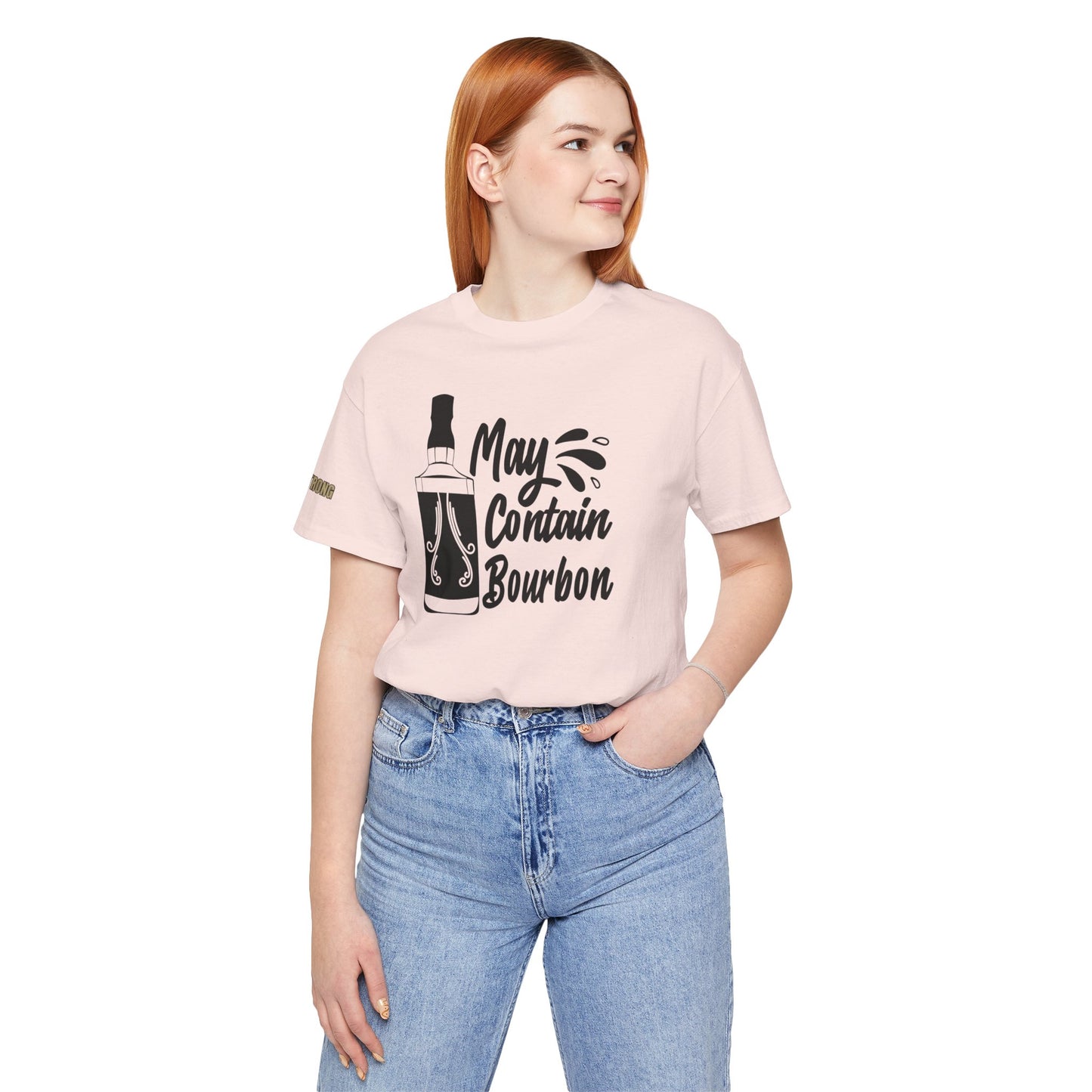 May Contain Bourbon Funny Whiskey Drinking T-Shirt