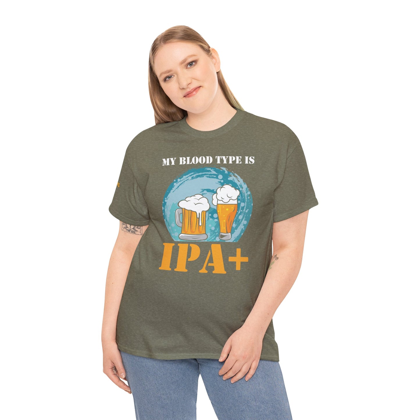 Blood Type is Hazy IPA+ Tee