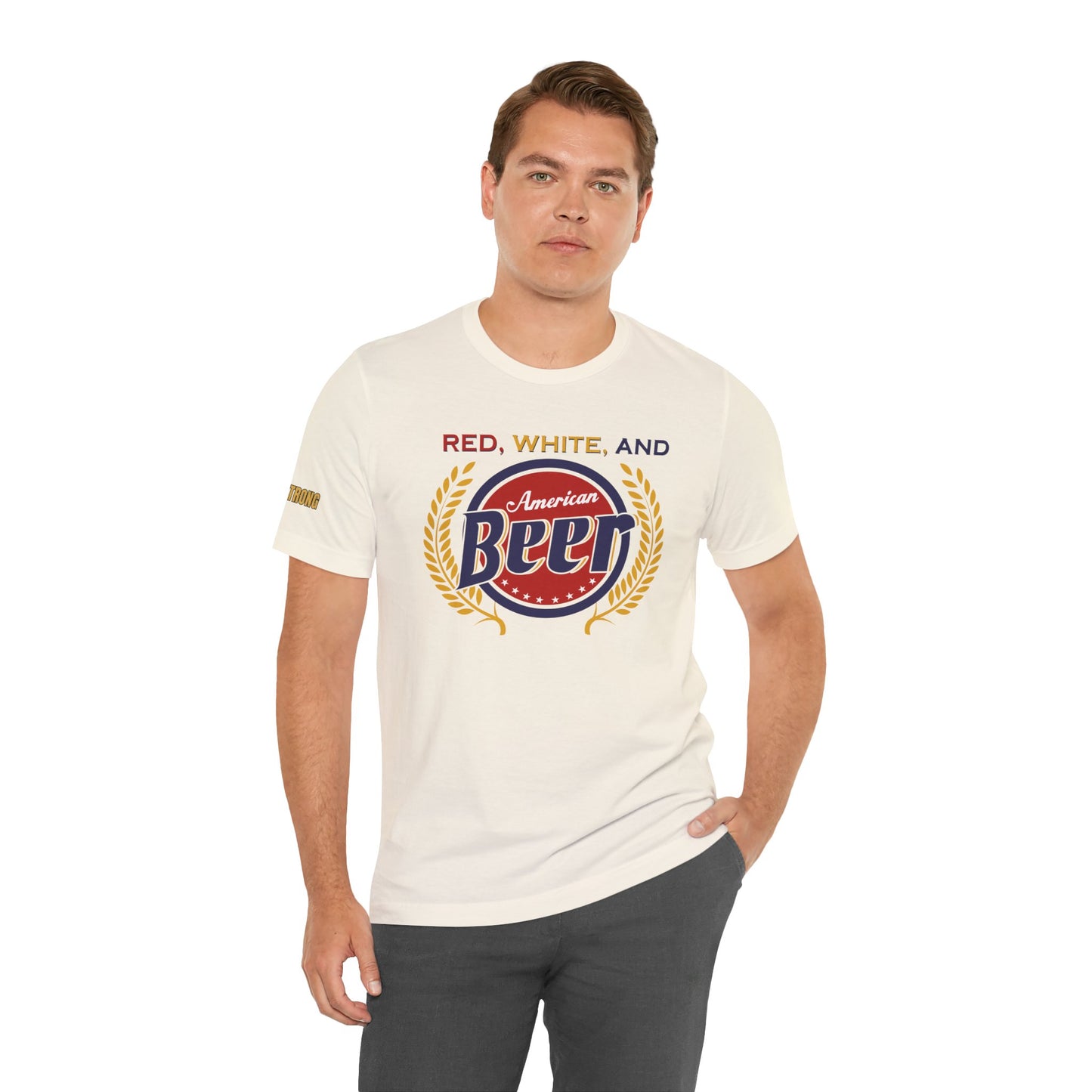 Red, White, and American Beer T-Shirt