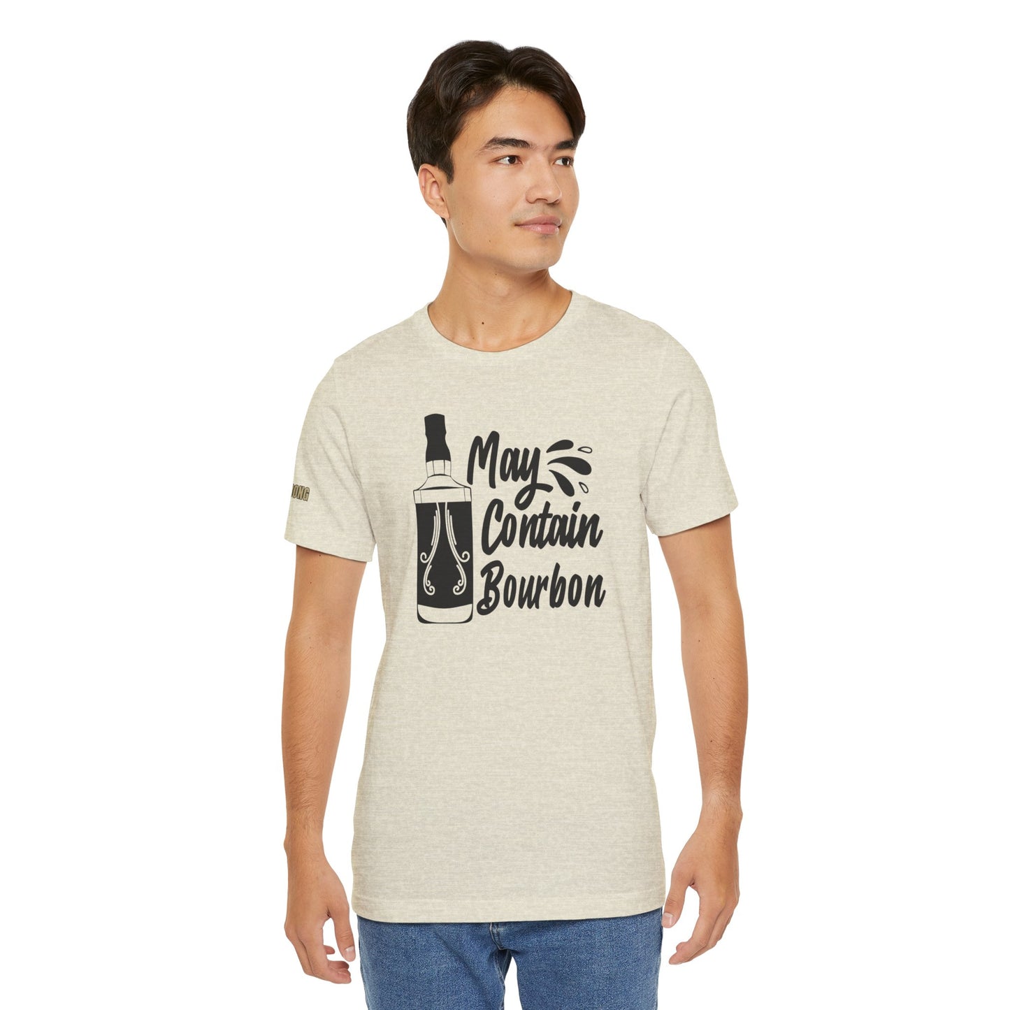 May Contain Bourbon Funny Whiskey Drinking T-Shirt