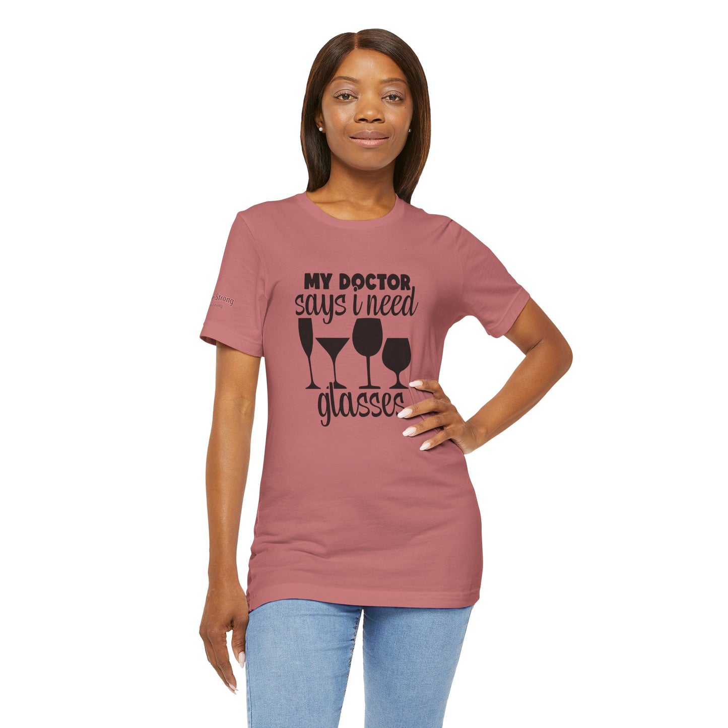 Seeing Double – Must Be the Wine Tee