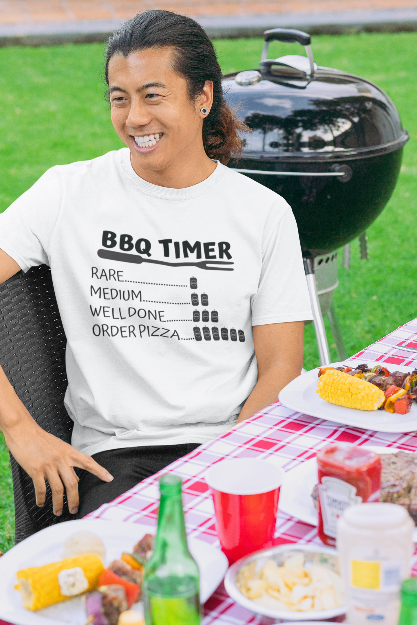 BBQ Timer – The Shirt That Pairs Perfectly with Beer and Summer Fun