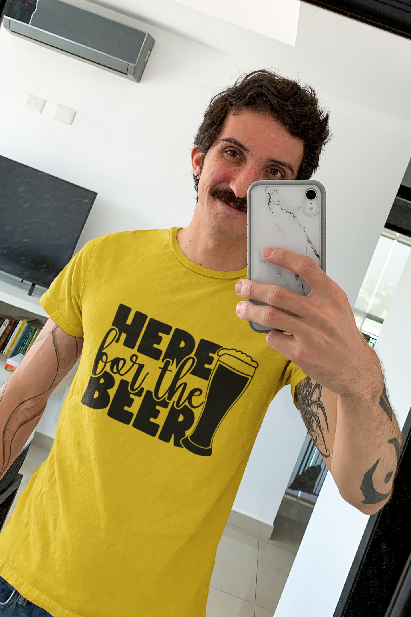 Here for the Beer – The Shirt That Says It All