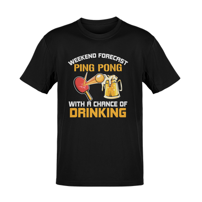 Weekend Forecast: Ping Pong and Drinking – The Ultimate Party Tee