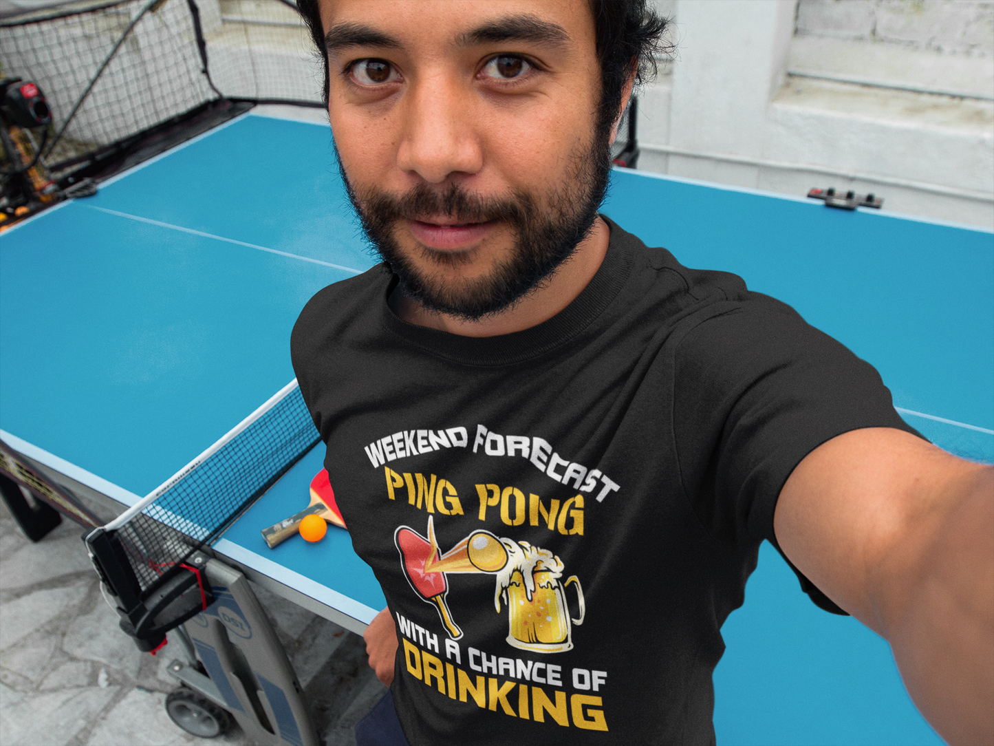 Weekend Forecast: Ping Pong and Drinking – The Ultimate Party Tee