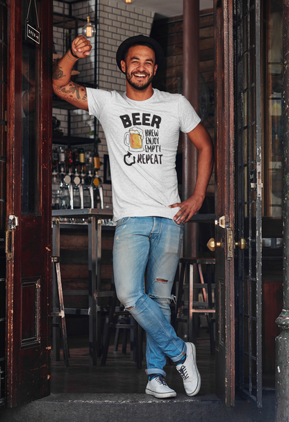 Beer: Brew, Enjoy, Empty, Repeat T-Shirt