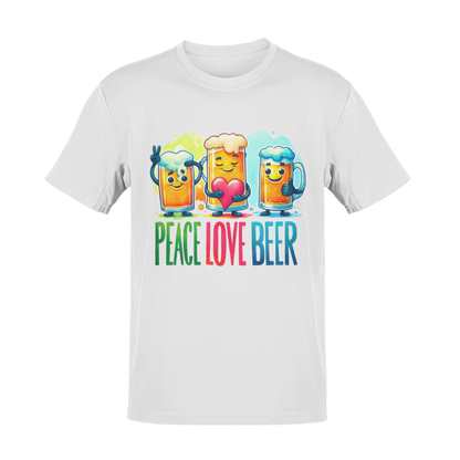 Peace, Love, and a Pint Beer T-Shirt