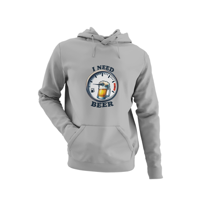 I Need Beer - My Gauge is Low Hoodie