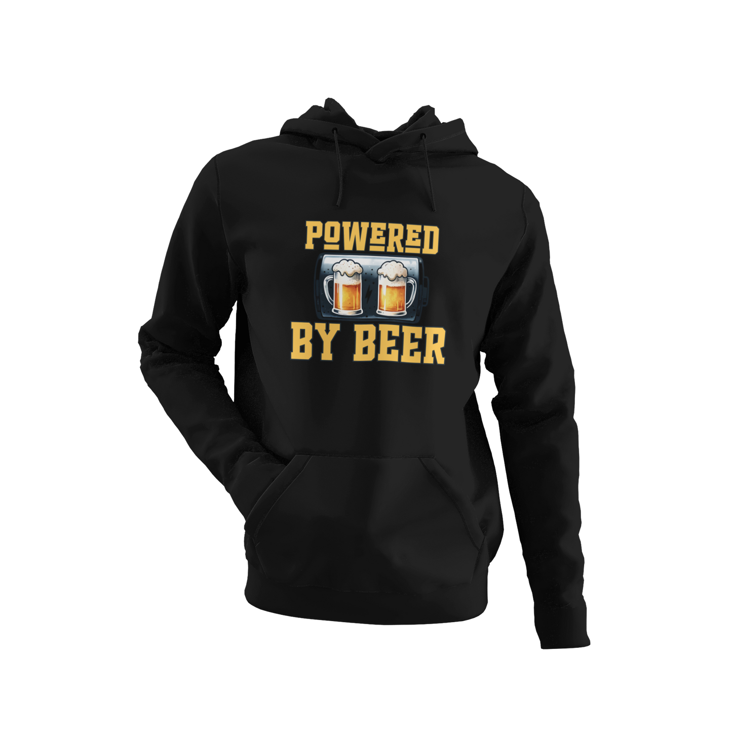 Powered by Beer Hoodie