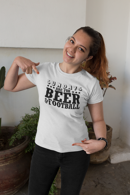 Sundays Are for Beer and Football T-Shirt