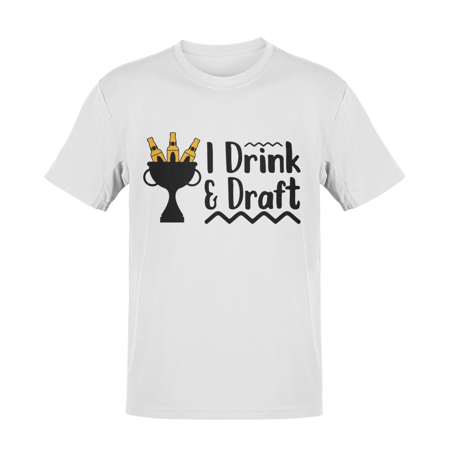 Drink Beer and Draft Fantasy League Teams T-Shirt