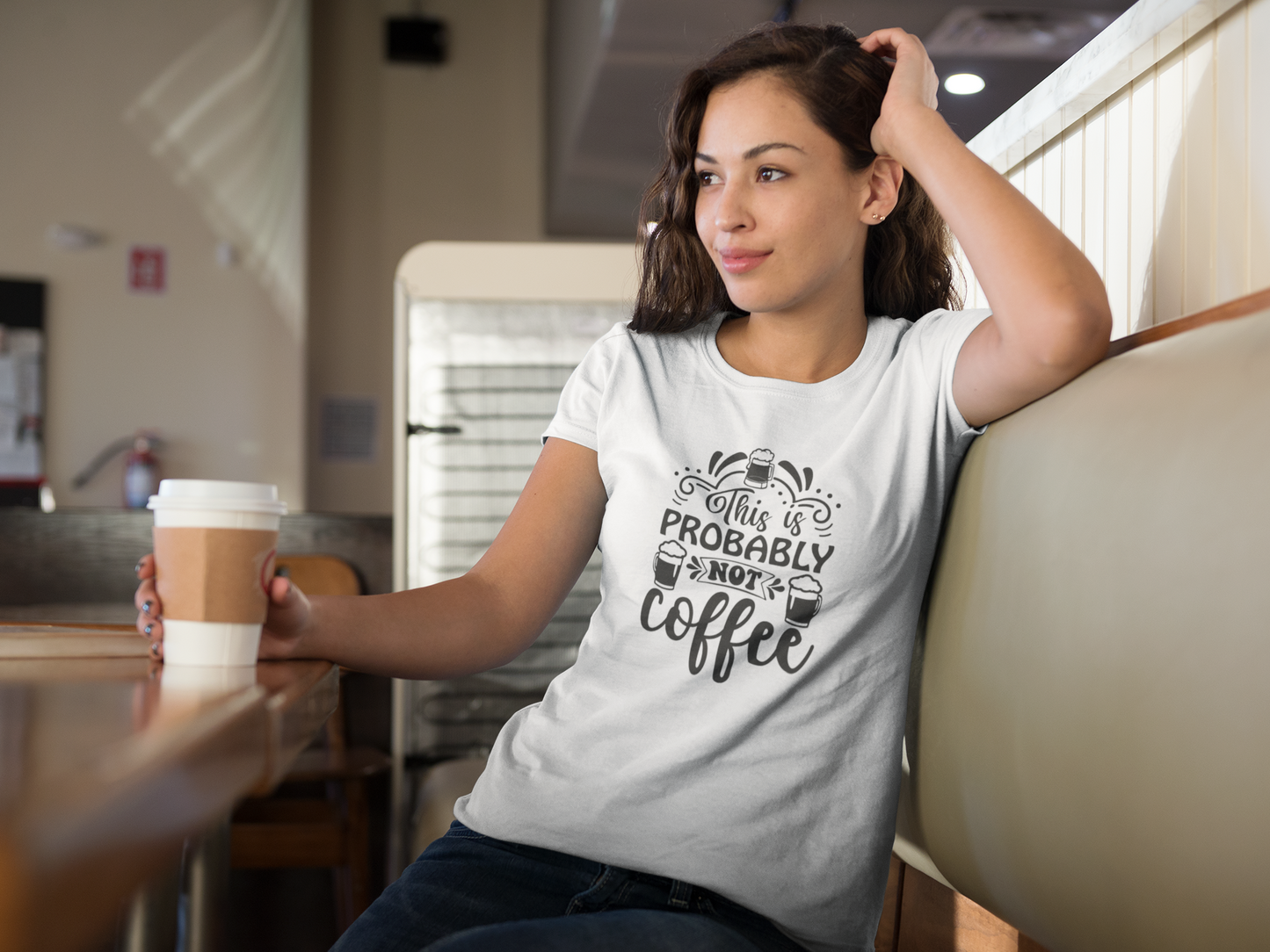 This Is Probably Not Coffee T-Shirt