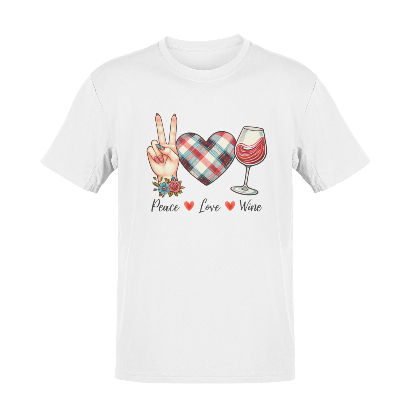Peace, Love, Wine T-Shirt