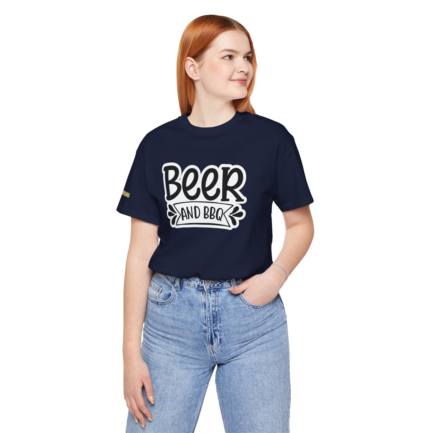Beer and BBQ T-Shirt – Classic Backyard Grillin’ Tee