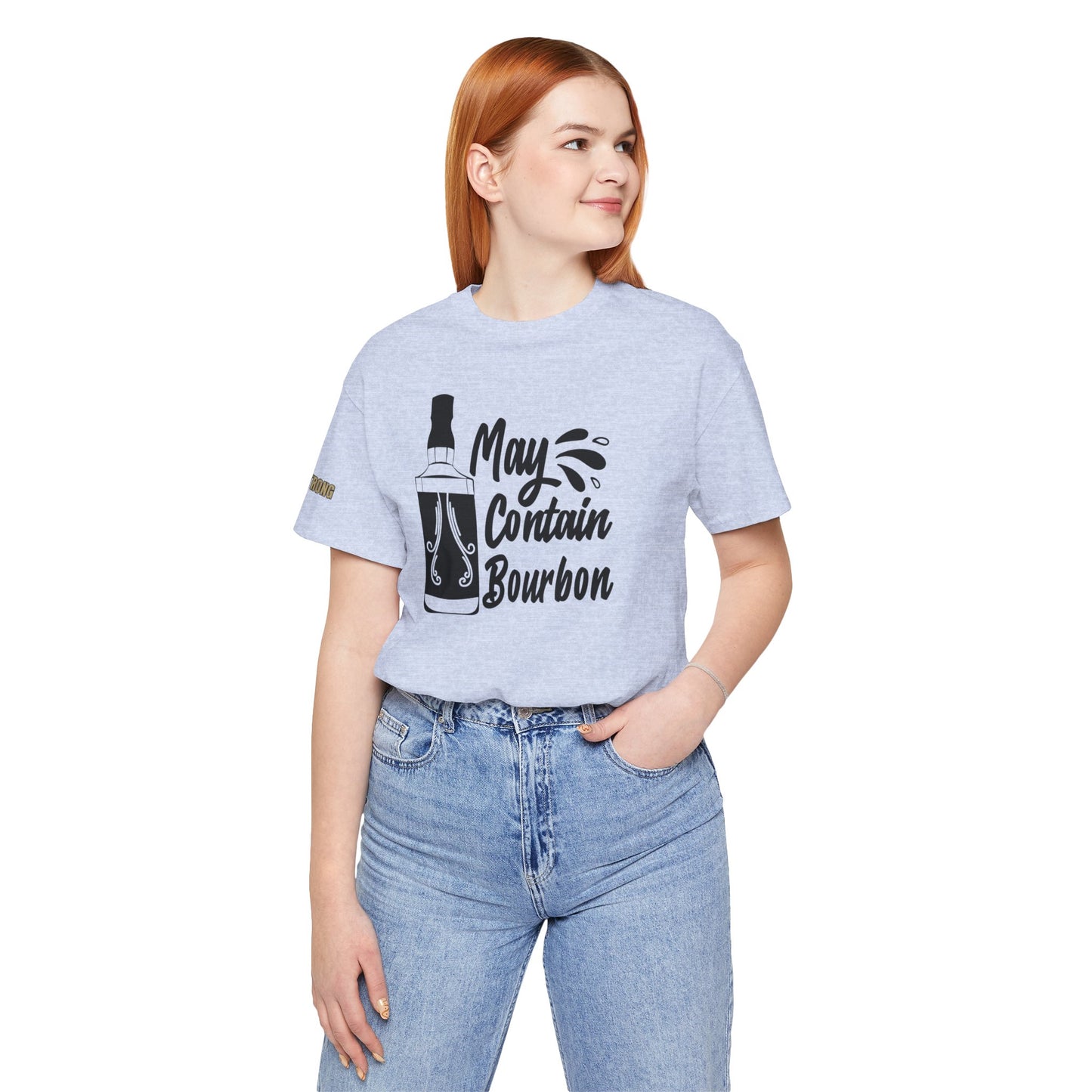 May Contain Bourbon Funny Whiskey Drinking T-Shirt