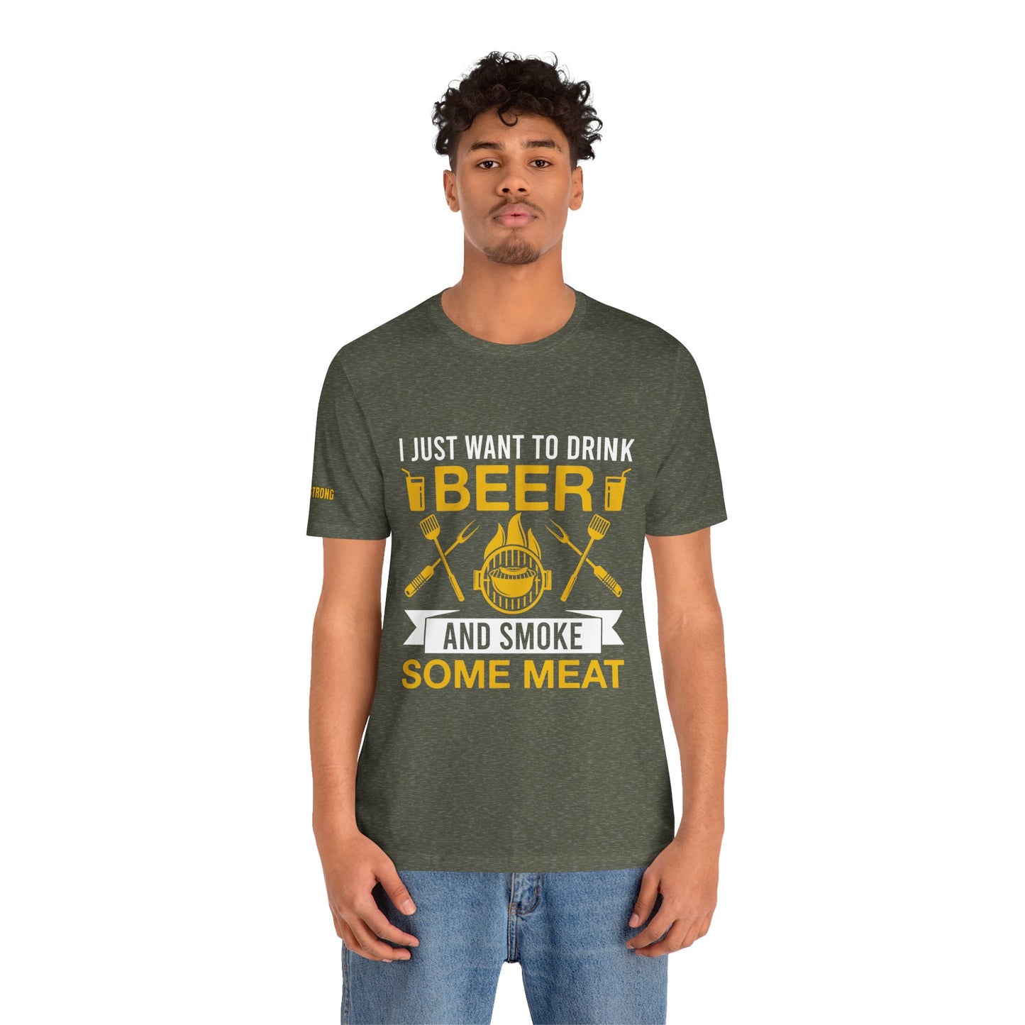 Drink Beer & Smoke Meat – The Ultimate BBQ T-Shirt