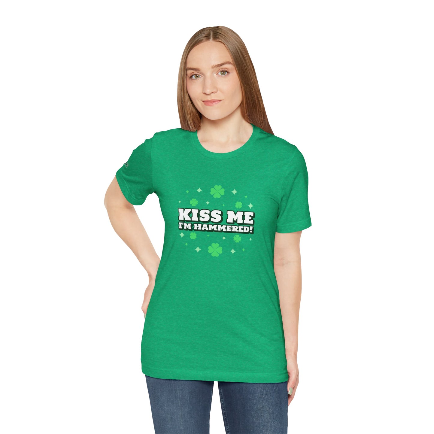 Kiss Me, I’m Hammered – Funny St. Patrick’s Day Drinking Shirt