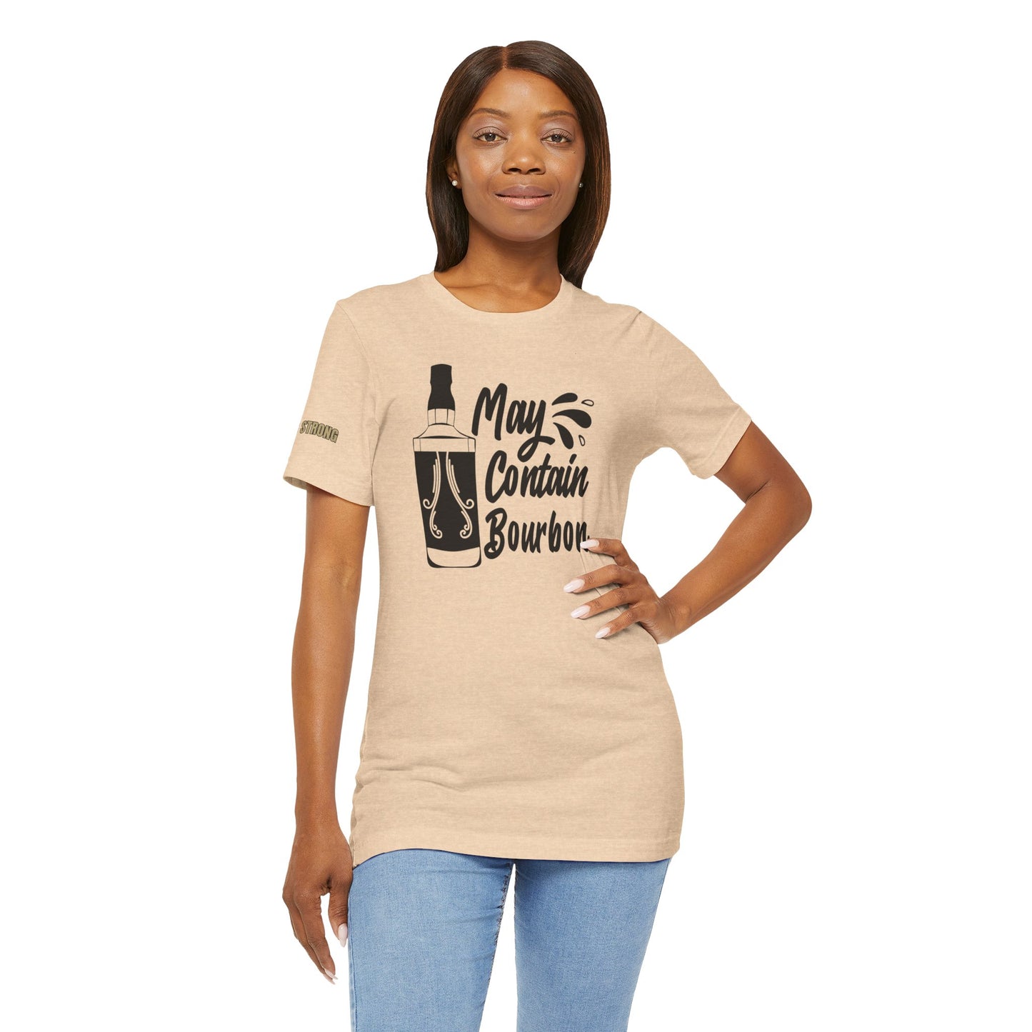 May Contain Bourbon Funny Whiskey Drinking T-Shirt