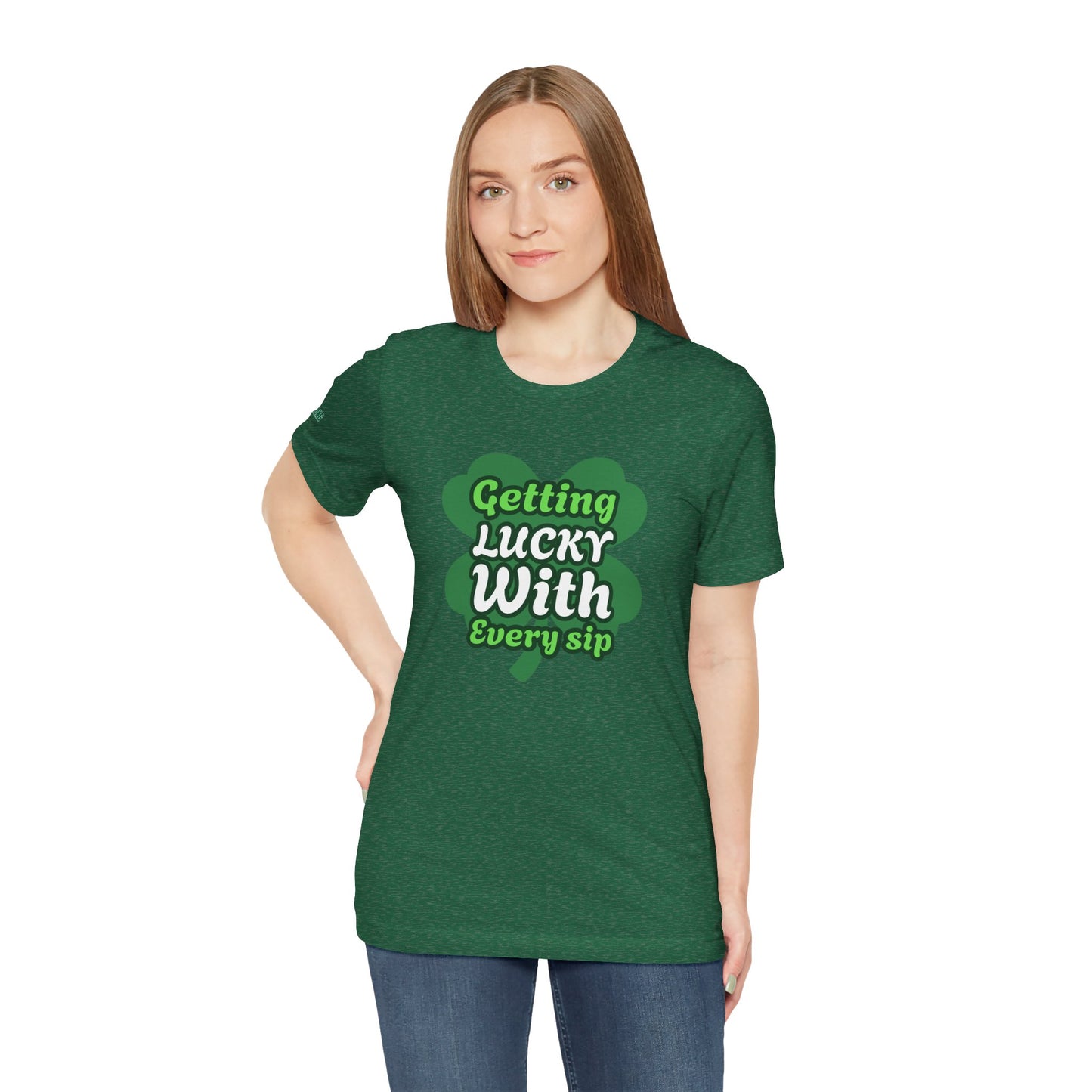Getting Lucky with Every Sip – St. Patrick’s Day Drinking Shirt