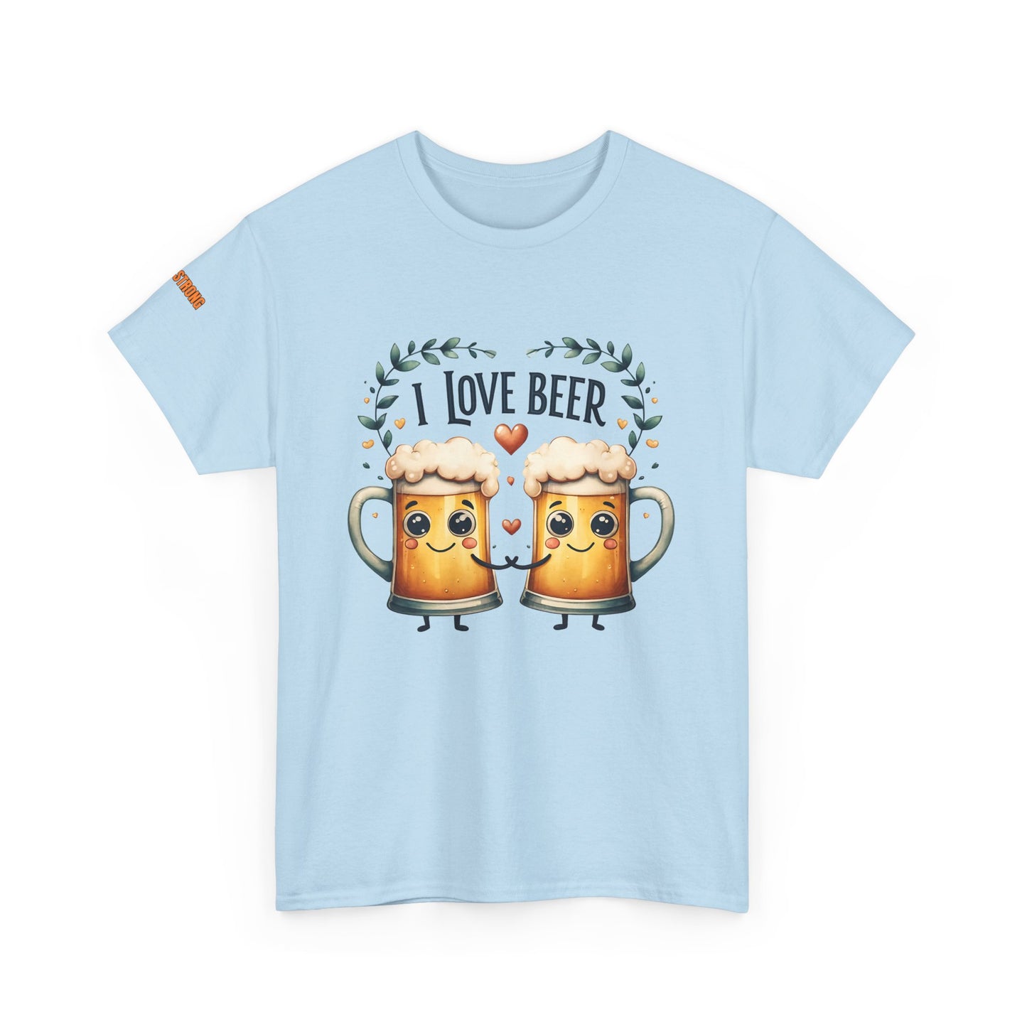 I Love Beer in All My Heart T-Shirt