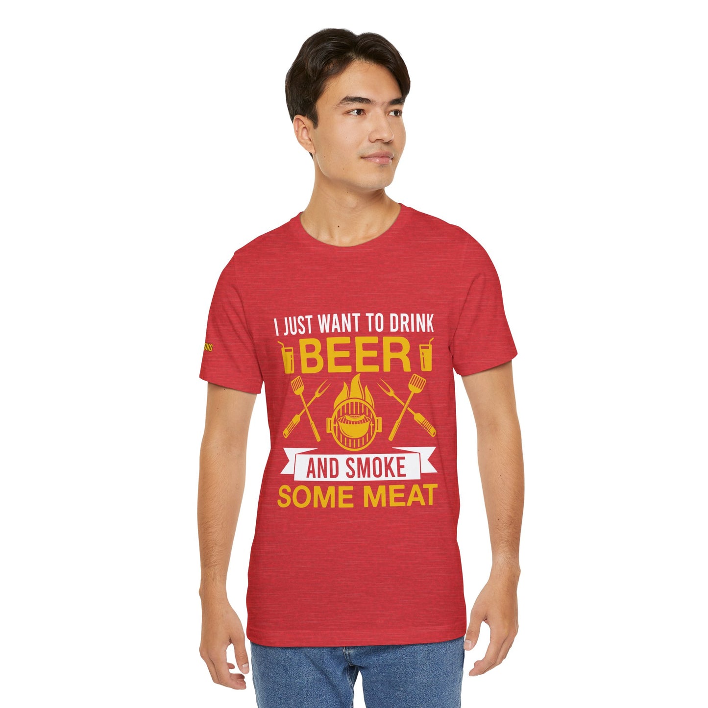 Drink Beer & Smoke Meat – The Ultimate BBQ T-Shirt