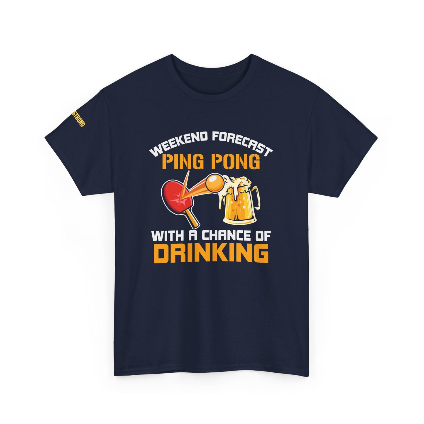 Weekend Forecast: Ping Pong and Drinking – The Ultimate Party Tee