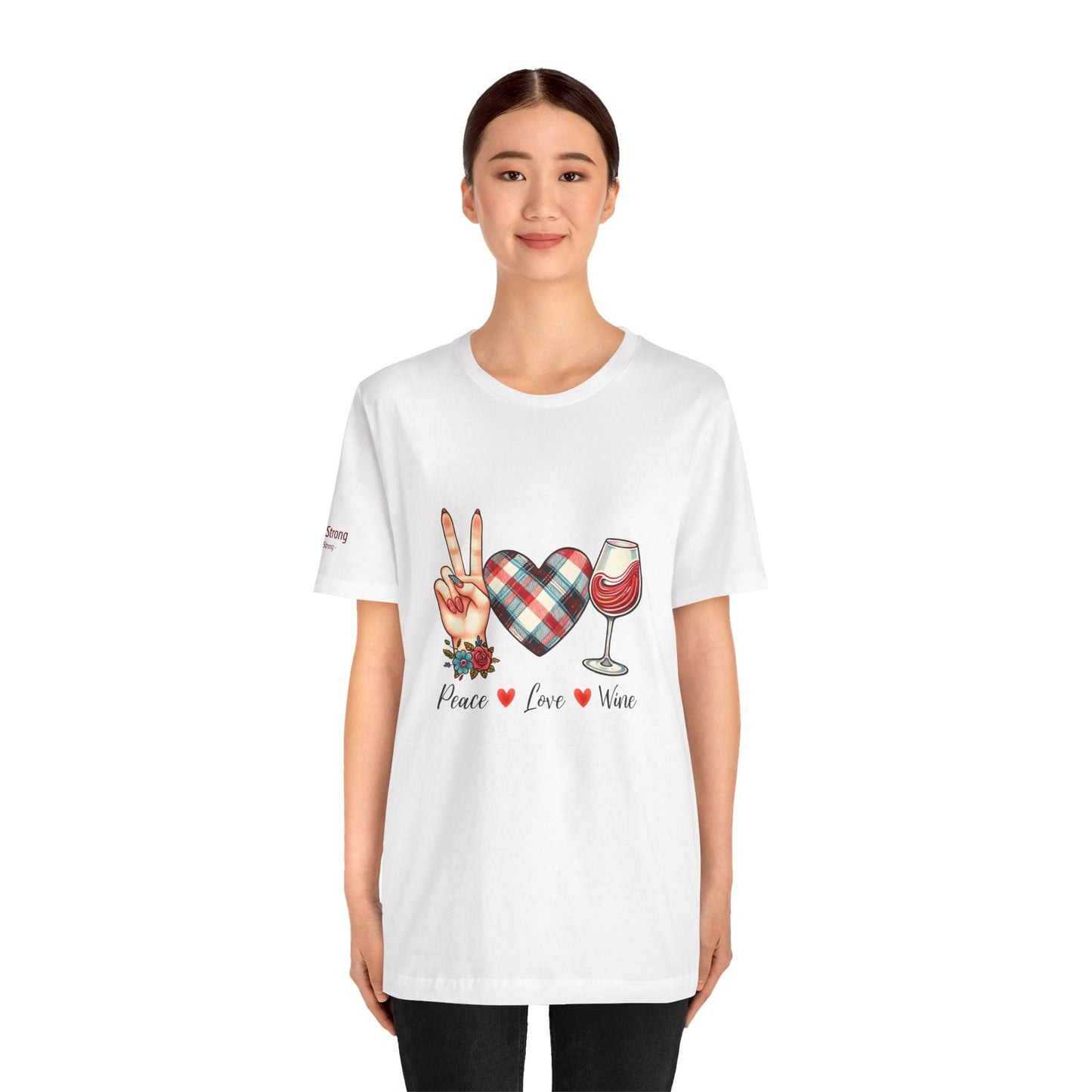 Peace, Love, Wine T-Shirt