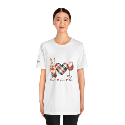 Peace, Love, Wine T-Shirt