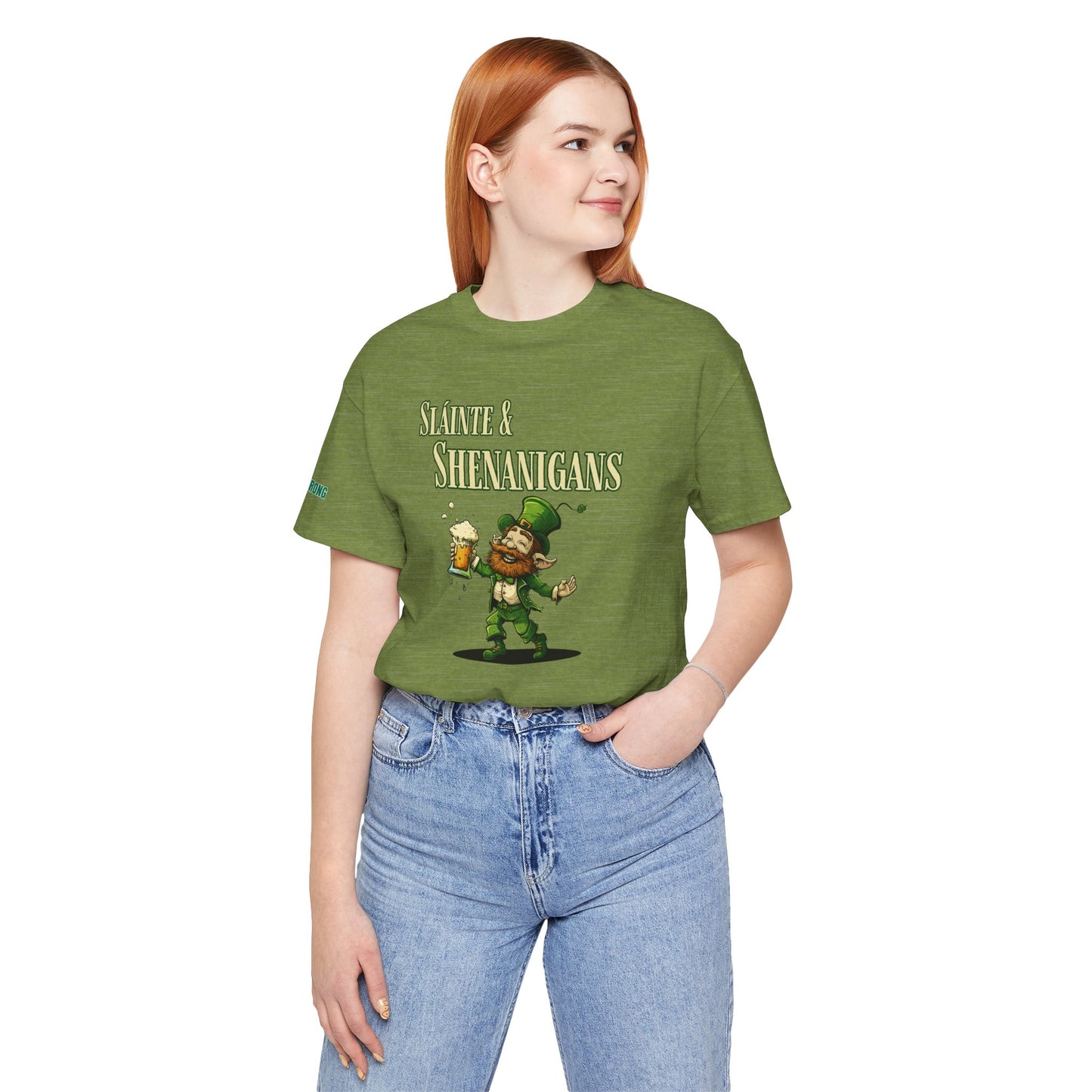 Sláinte & Shenanigans – St. Patrick’s Day Drinking Tee