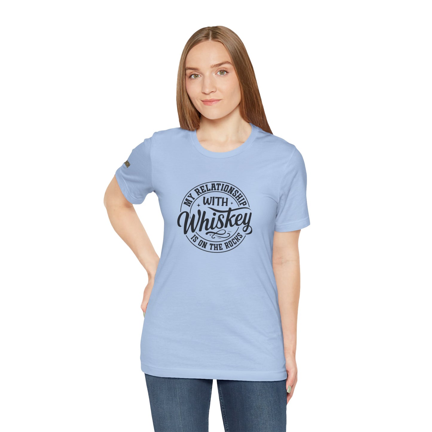 My Relationship With Whiskey Is On The Rocks T-Shirt