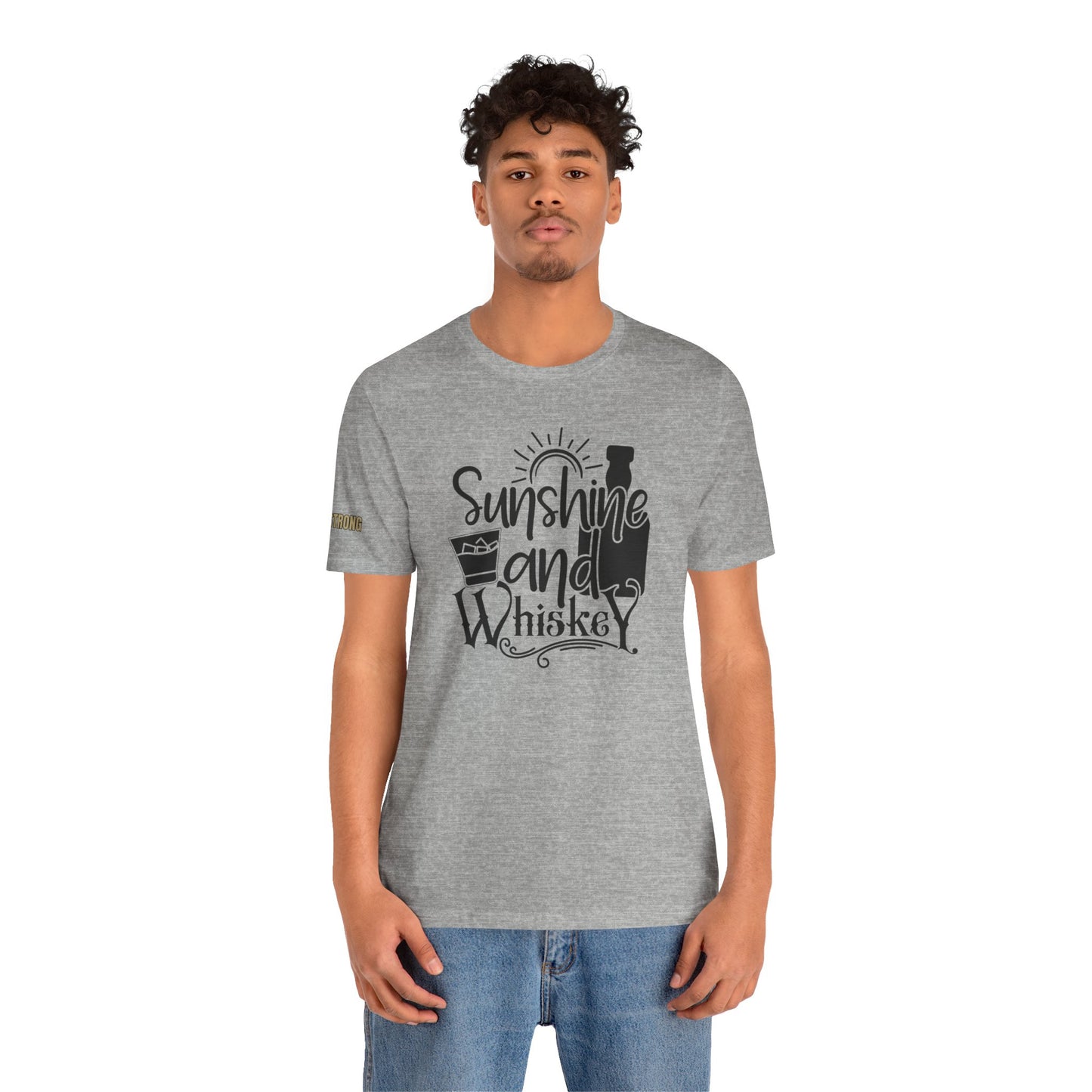 Sunshine and Whiskey Funny Drinking T-Shirt