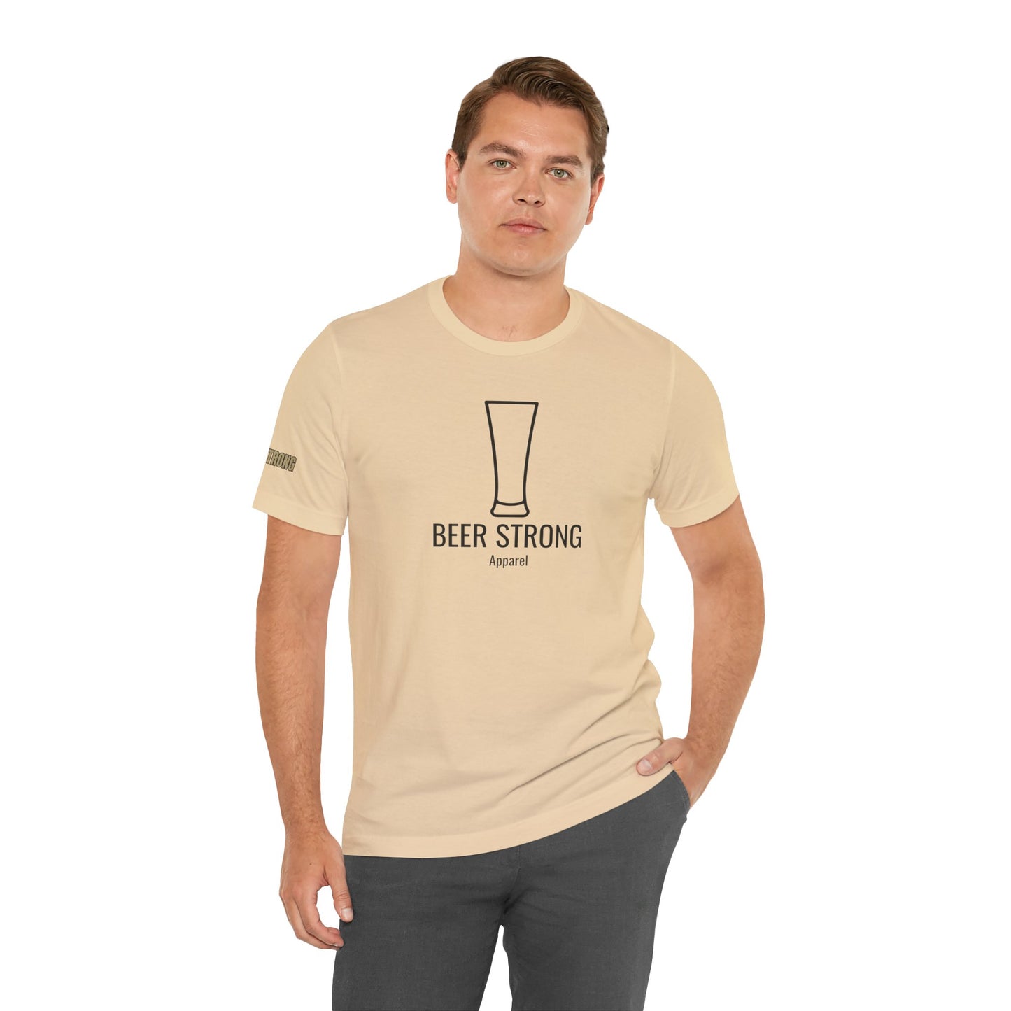 Beer Strong Pilsner Tee – Brewed for the Refined Palate