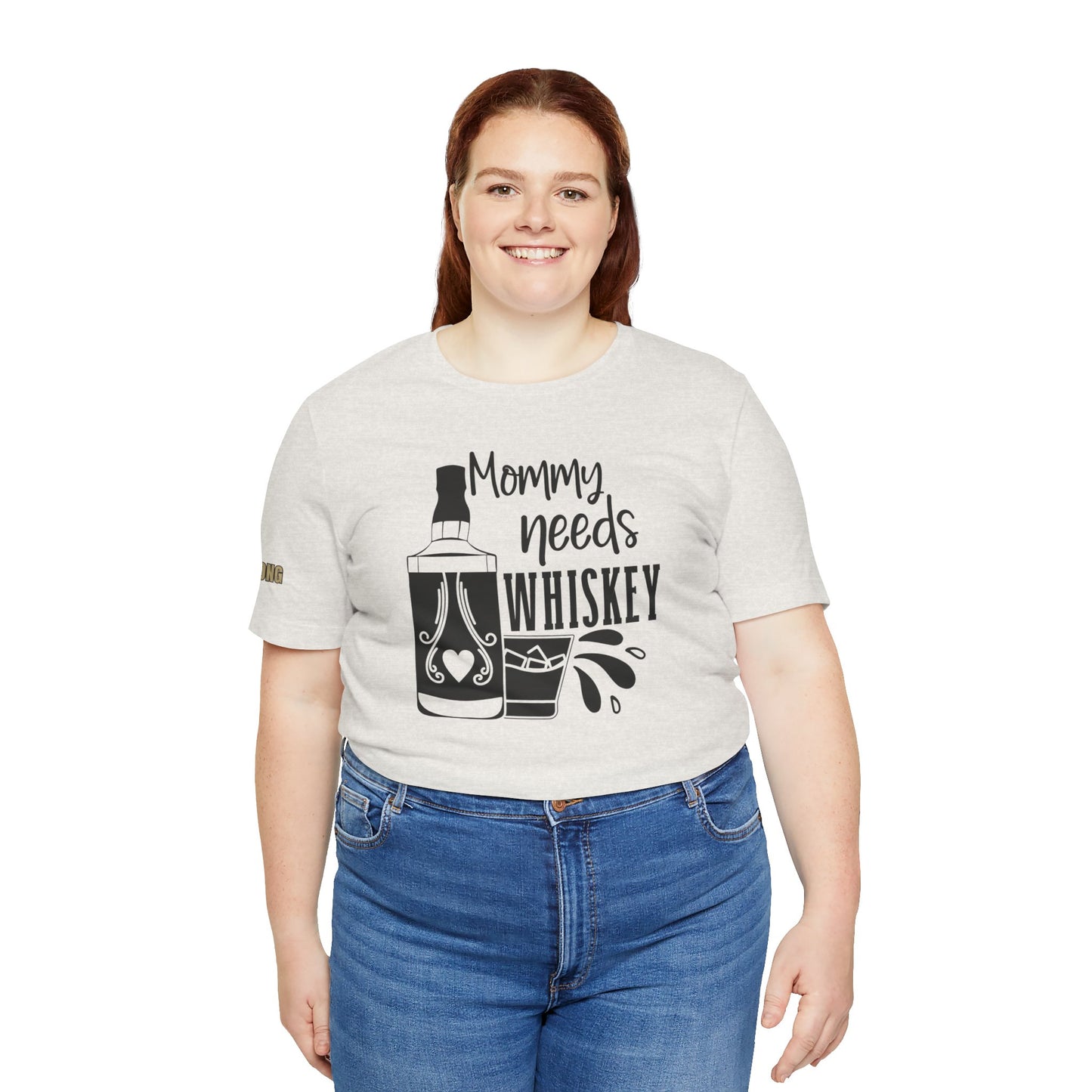 Mommy Needs Whiskey Funny Drinking T-Shirt